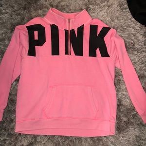 Pink- half zip